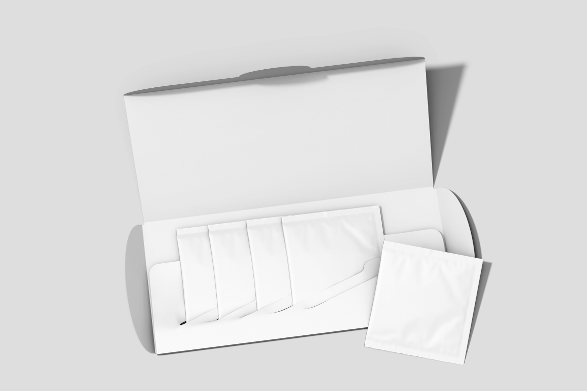 速溶咖啡小袋包装样机 Coffee Sachet Mockup插图2 速溶咖啡小袋包装样机 Coffee Sachet Mockup