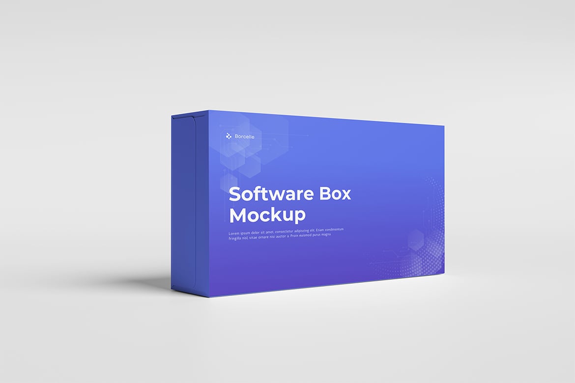 软件光盘盒包装样机 Software Box Mockup插图4 软件光盘盒包装样机 Software Box Mockup