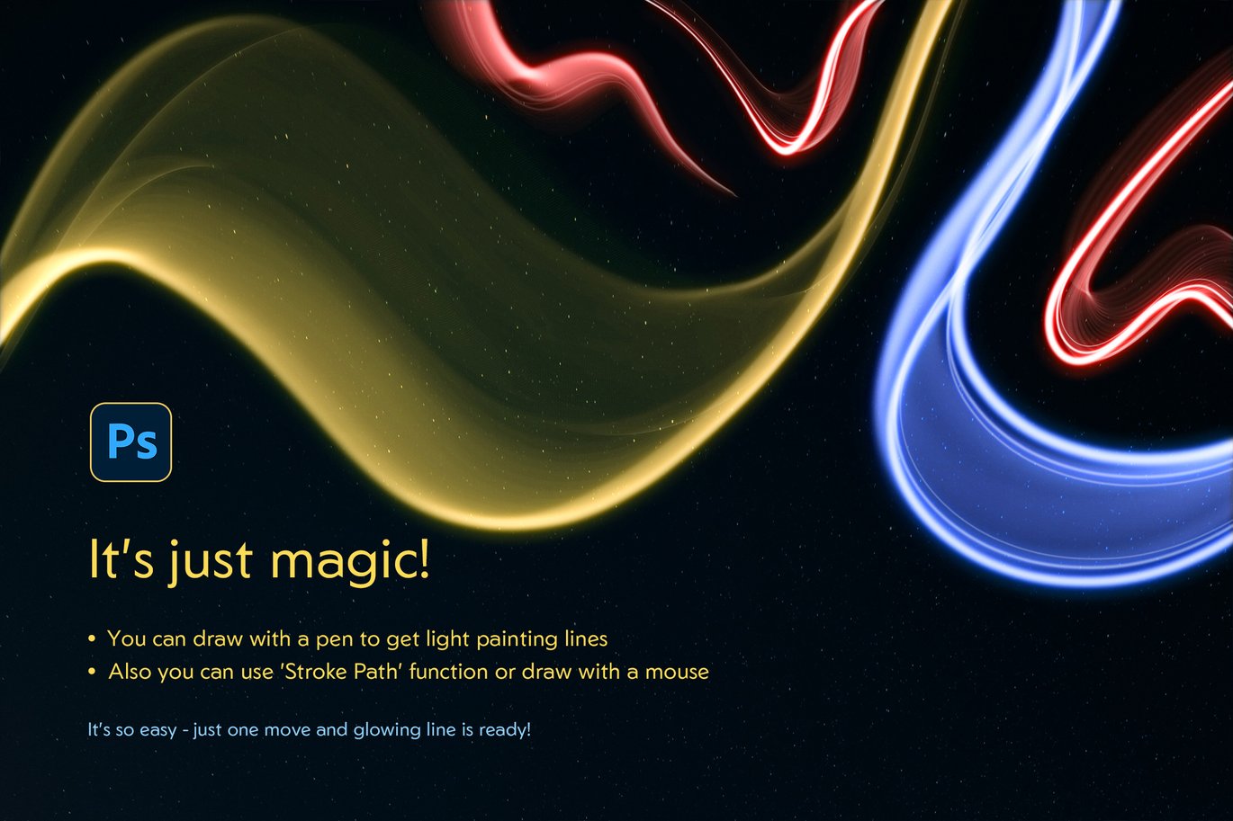 30款光影绘画特效Photoshop笔刷素材库 Light Painting Photoshop Brushes插图9 30款光影绘画特效Photoshop笔刷素材库 Light Painting Photoshop Brushes