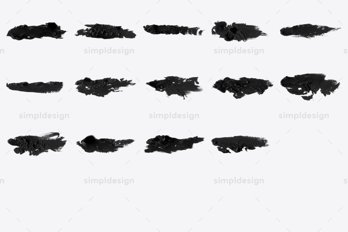 34支厚重肌理压印效果Photoshop印章笔刷 Stamp Impasto Photoshop Brushes插图1 34支厚重肌理压印效果Photoshop印章笔刷 Stamp Impasto Photoshop Brushes