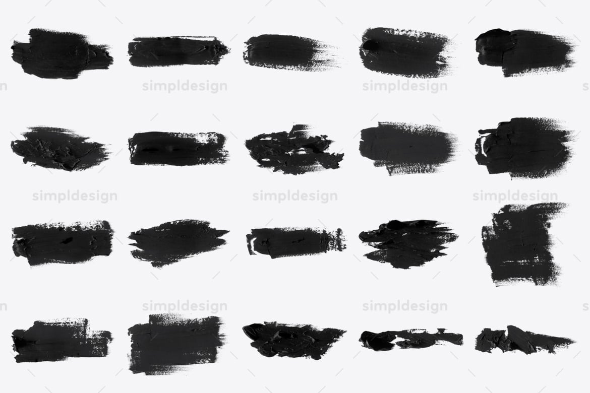 34支厚重肌理压印效果Photoshop印章笔刷 Stamp Impasto Photoshop Brushes插图2 34支厚重肌理压印效果Photoshop印章笔刷 Stamp Impasto Photoshop Brushes