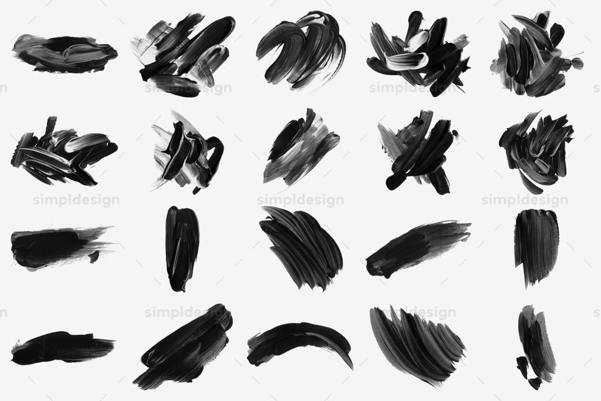 25款丙烯颜料质感Photoshop印章笔刷套装 Stamp Acrylic Paint Photoshop Brushes插图1 25款丙烯颜料质感Photoshop印章笔刷套装 Stamp Acrylic Paint Photoshop Brushes