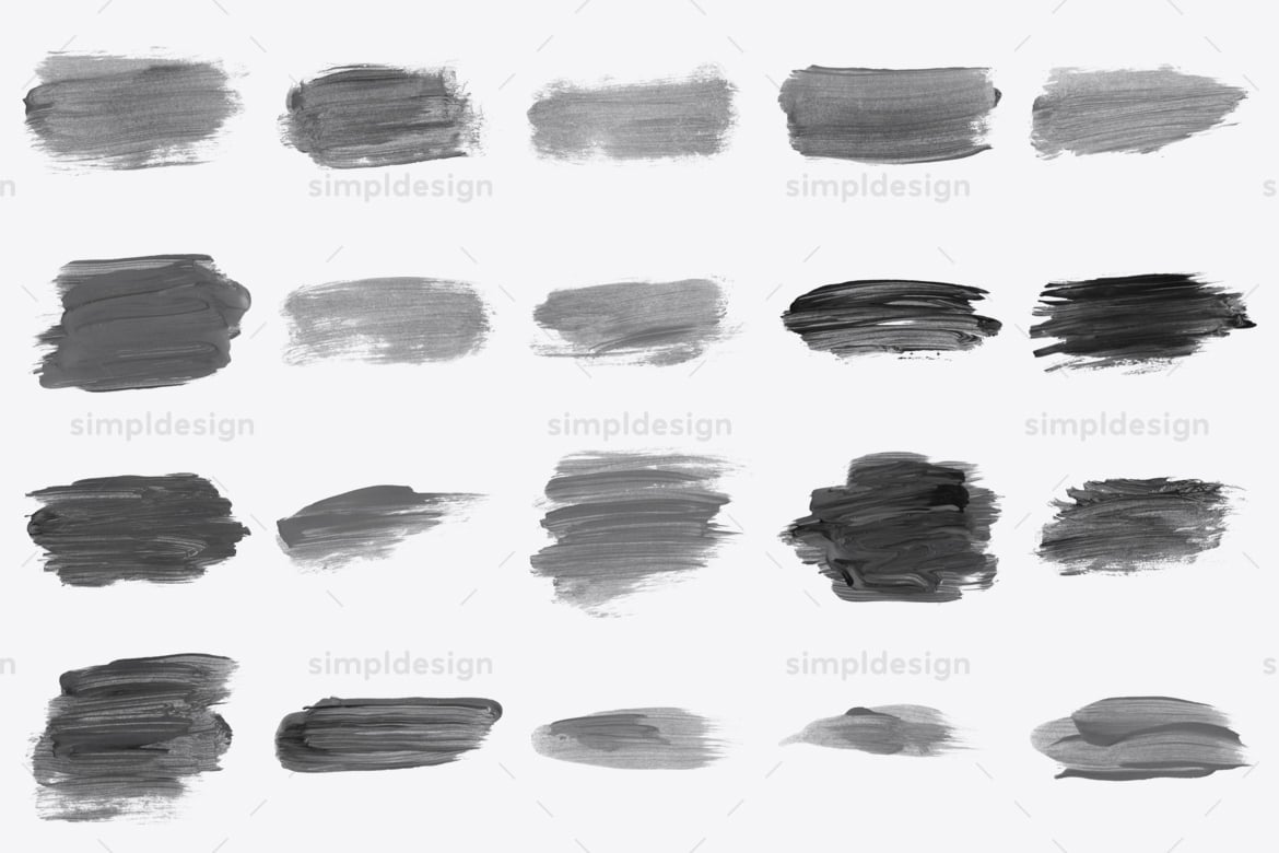 32款水粉肌理印章效果Photoshop笔刷套装 Stamp Gouache Photoshop Brushes插图1 32款水粉肌理印章效果Photoshop笔刷套装 Stamp Gouache Photoshop Brushes
