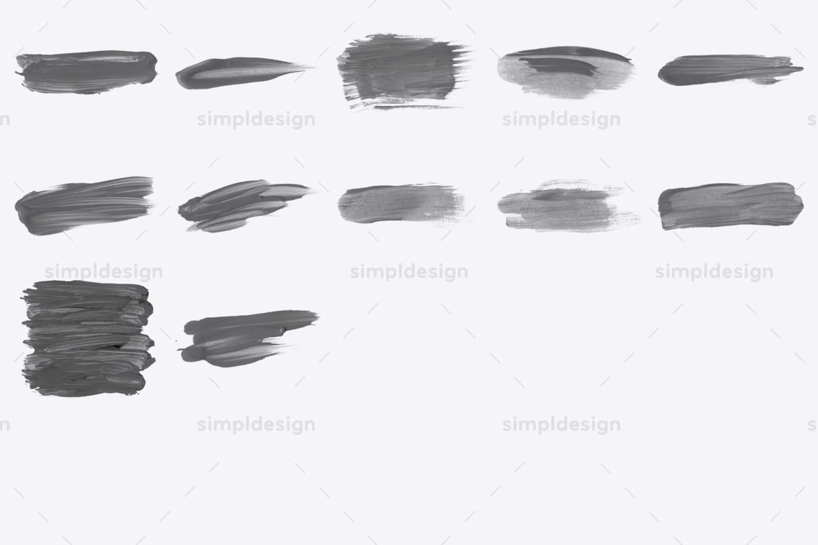 32款水粉肌理印章效果Photoshop笔刷套装 Stamp Gouache Photoshop Brushes插图2 32款水粉肌理印章效果Photoshop笔刷套装 Stamp Gouache Photoshop Brushes