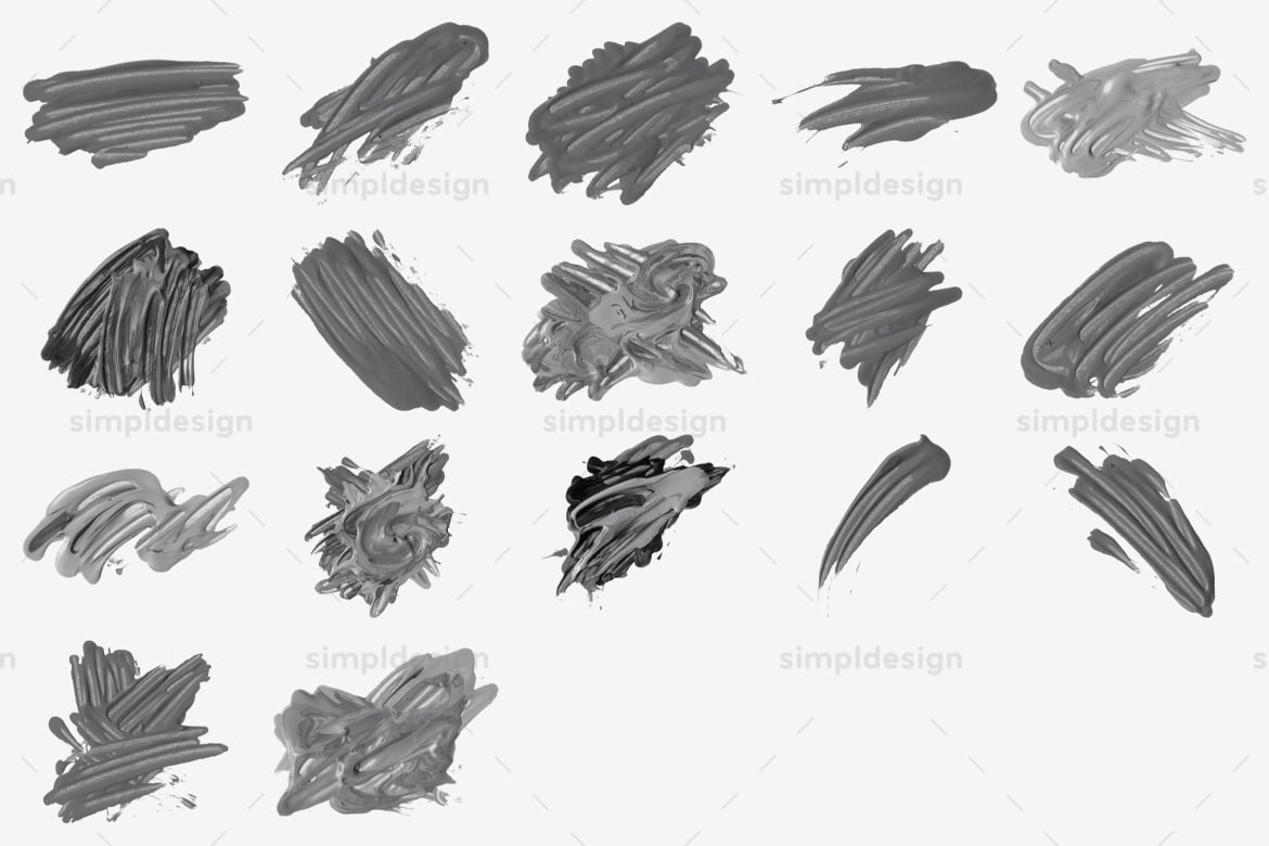 17款液态流动颜料效果Photoshop印章笔刷 Stamp Liquid Paint Photoshop Brushes插图1 17款液态流动颜料效果Photoshop印章笔刷 Stamp Liquid Paint Photoshop Brushes