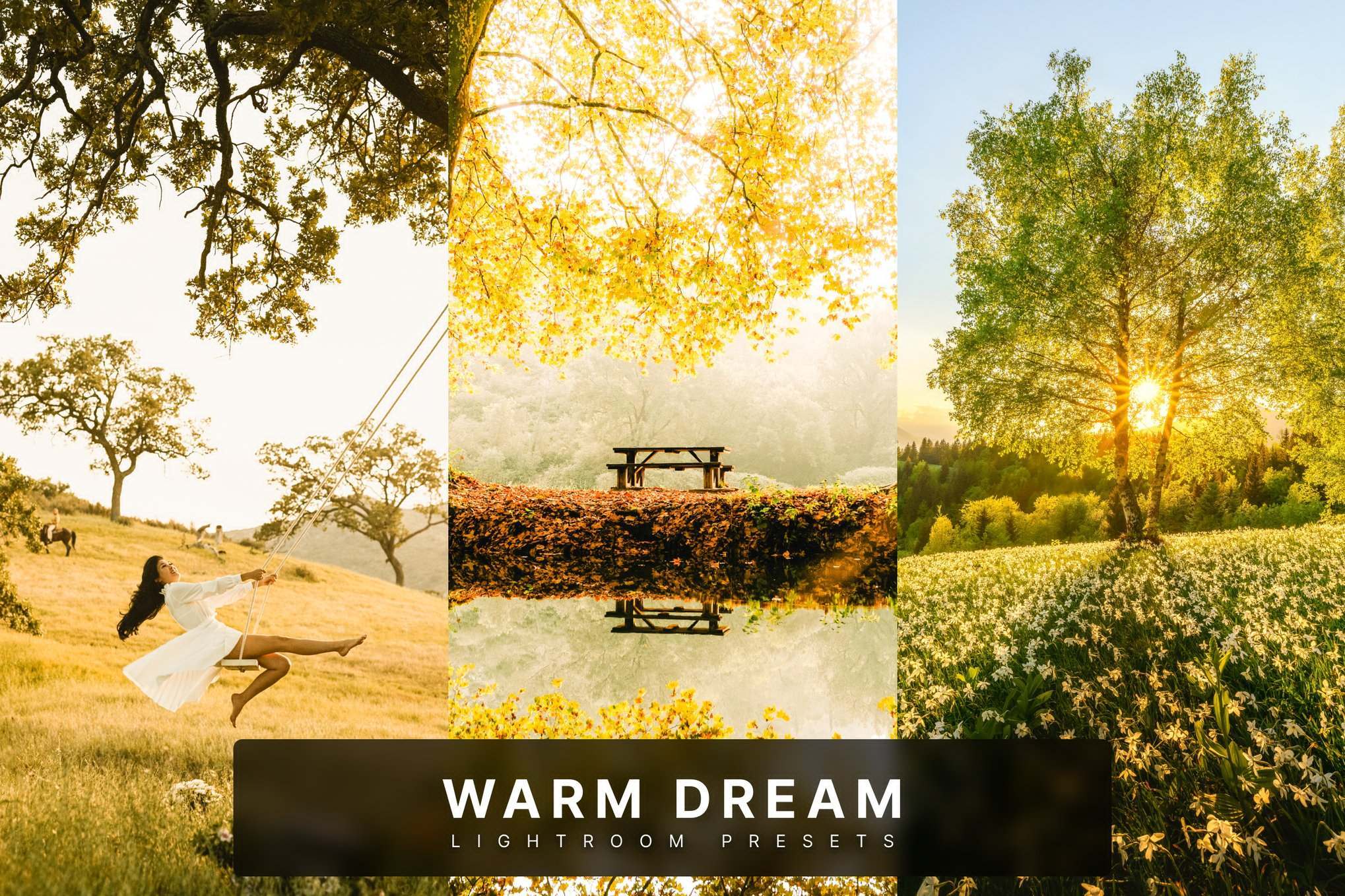 温暖梦幻风格照片后期调色Lightroom预设 Warm Dream Lightroom Presets Desktop and Mobile插图 温暖梦幻风格照片后期调色Lightroom预设 Warm Dream Lightroom Presets Desktop and Mobile