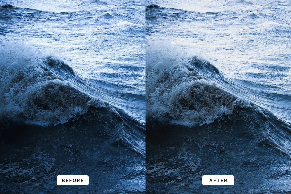 海洋风格照片后期调色Lightroom预设 Ocean Lightroom Presets Desktop and Mobile插图3 海洋风格照片后期调色Lightroom预设 Ocean Lightroom Presets Desktop and Mobile