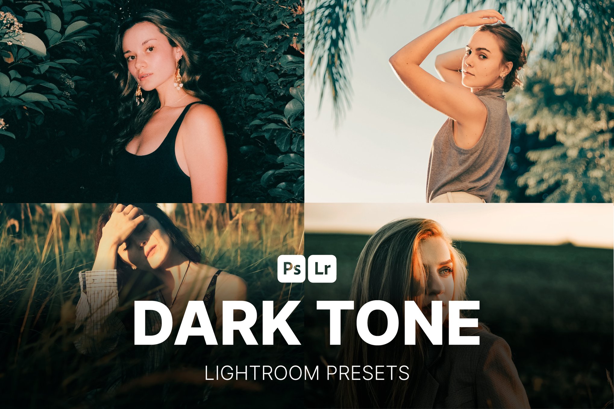 暗调质感照片后期处理Lightroom预设 Dark Tone Lightroom Presets Desktop and Mobile插图 暗调质感照片后期处理Lightroom预设 Dark Tone Lightroom Presets Desktop and Mobile