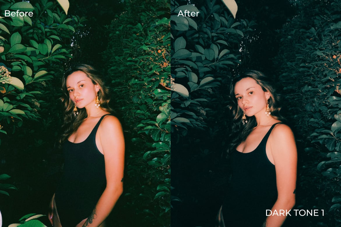 暗调质感照片后期处理Lightroom预设 Dark Tone Lightroom Presets Desktop and Mobile插图5 暗调质感照片后期处理Lightroom预设 Dark Tone Lightroom Presets Desktop and Mobile