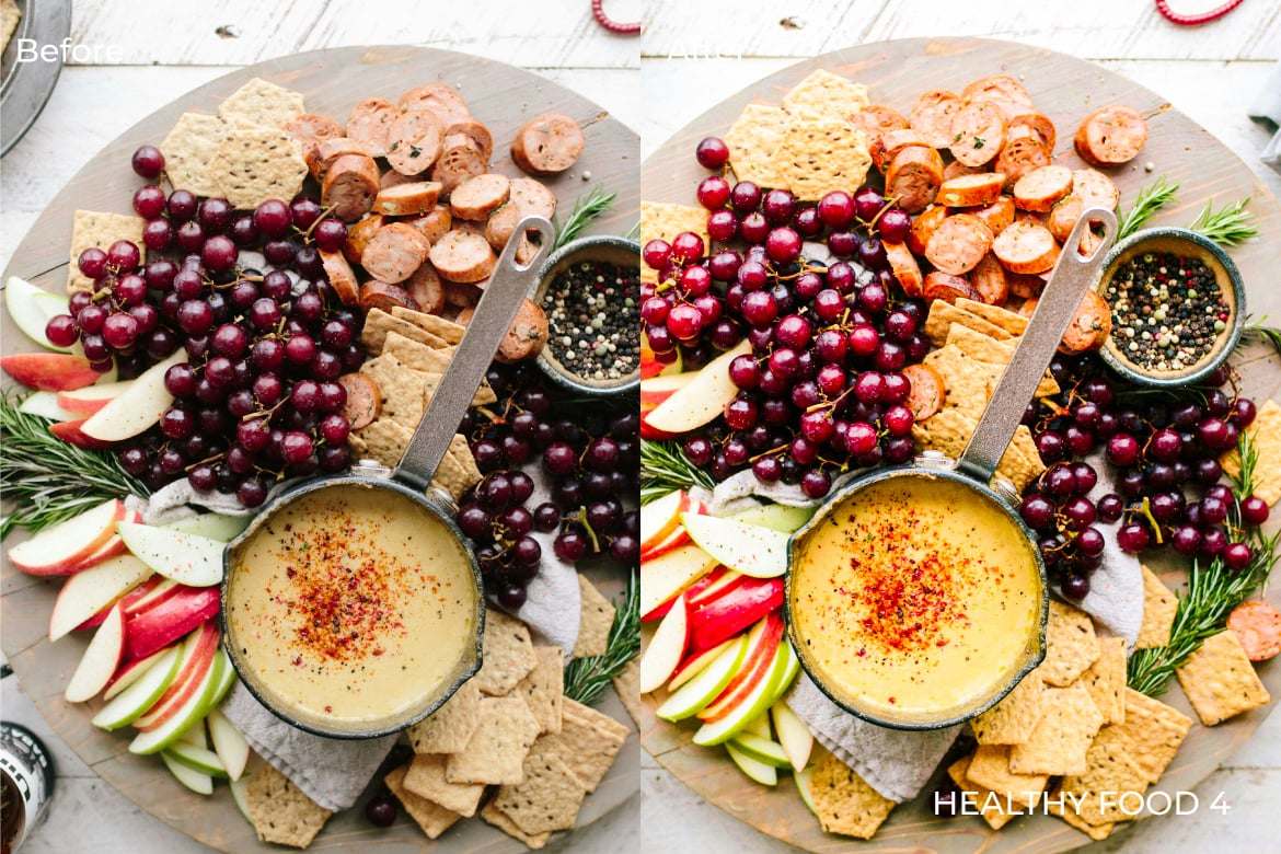 健康食品摄影后期调色Lightroom预设 Healthy Food Lightroom Presets Desktop and Mobile插图5 健康食品摄影后期调色Lightroom预设 Healthy Food Lightroom Presets Desktop and Mobile