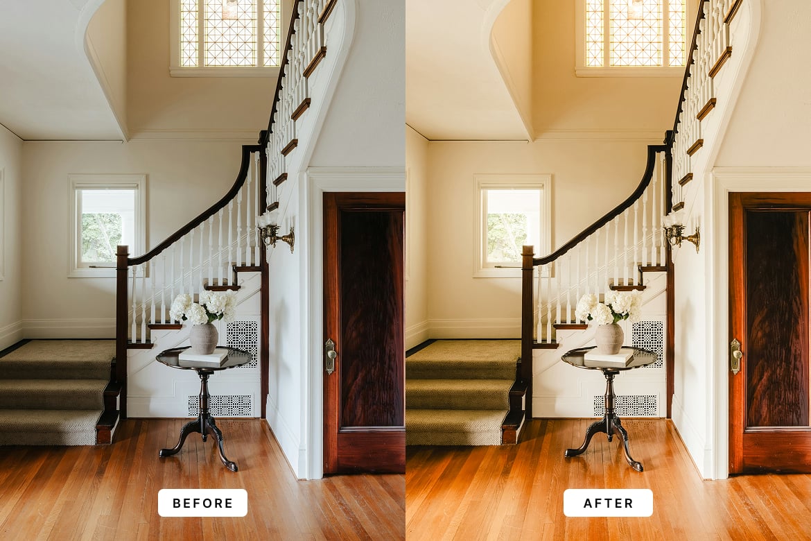 温暖室内风格照片后期调色Lightroom预设 Warm Room Lightroom Presets Desktop and Mobile