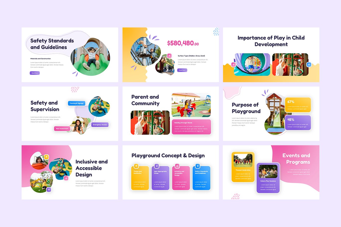 儿童乐园趣味游戏动态PPT幻灯片模板 Kids Playground PowerPoint插图2 儿童乐园趣味游戏动态PPT幻灯片模板 Kids Playground PowerPoint