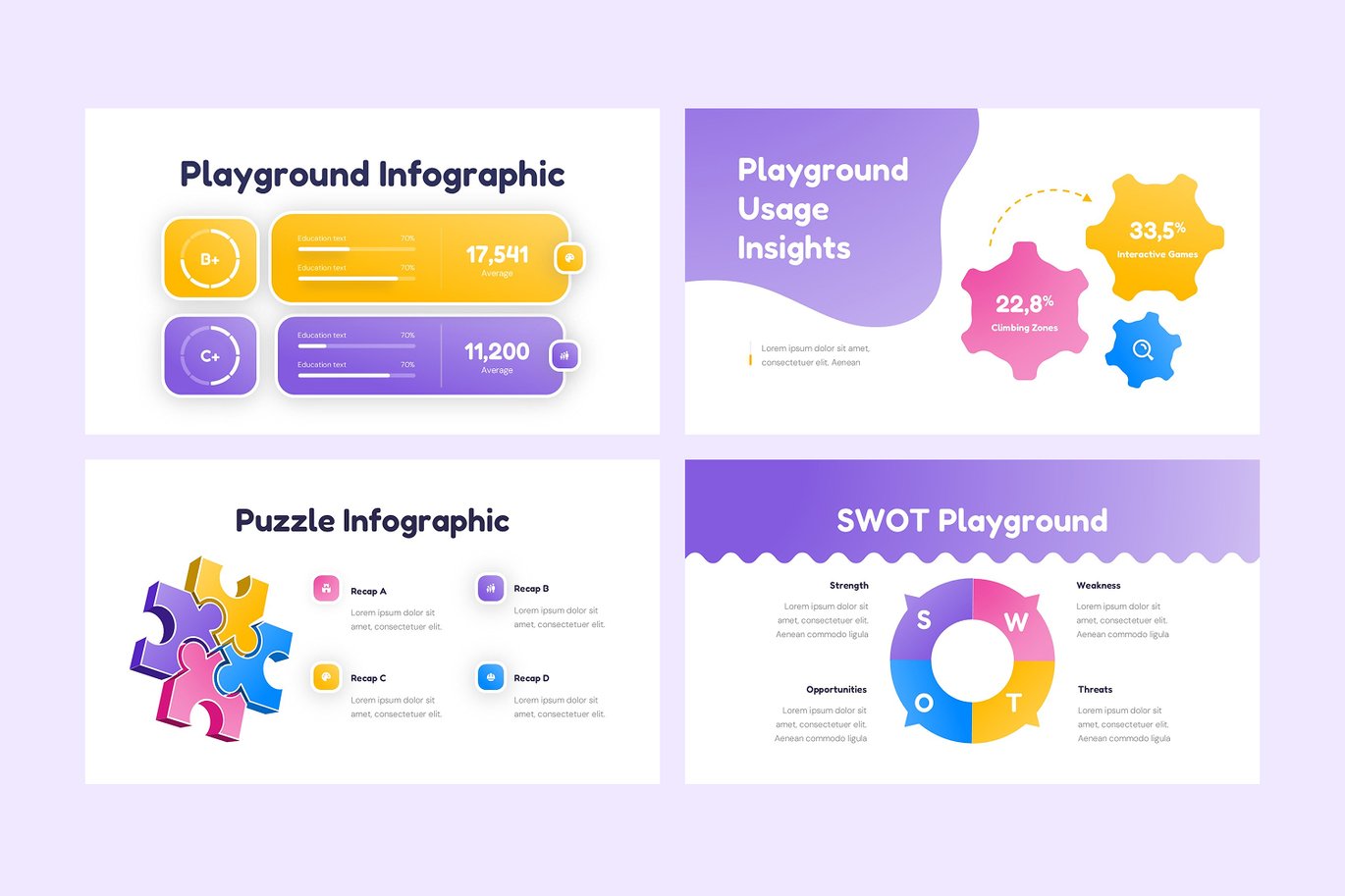 儿童乐园趣味游戏动态PPT幻灯片模板 Kids Playground PowerPoint插图3 儿童乐园趣味游戏动态PPT幻灯片模板 Kids Playground PowerPoint