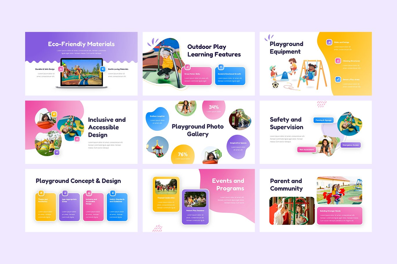 儿童乐园趣味游戏动态PPT幻灯片模板 Kids Playground PowerPoint插图1 儿童乐园趣味游戏动态PPT幻灯片模板 Kids Playground PowerPoint