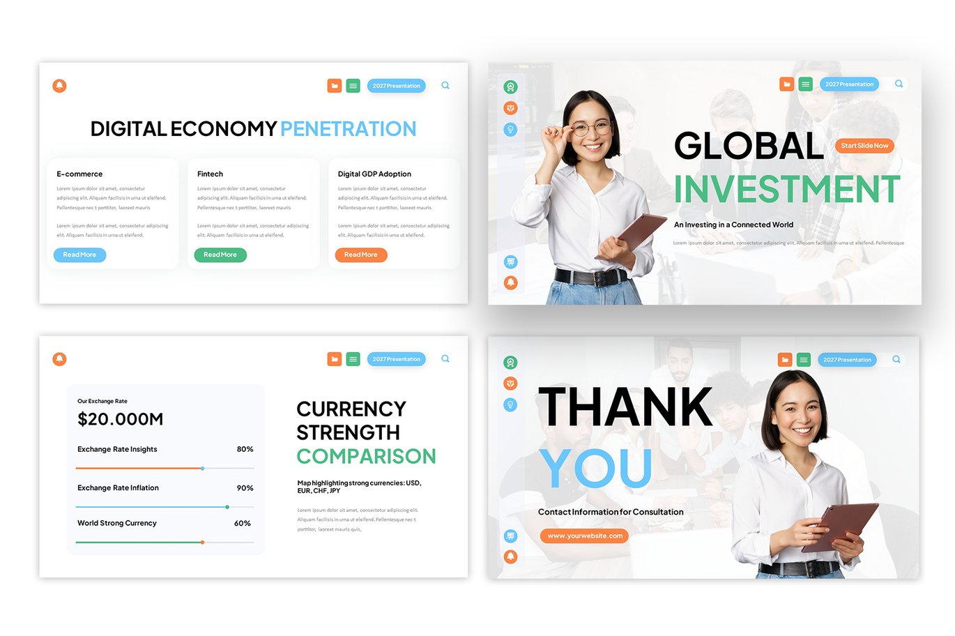 企业全球金融投资计划公司介绍PPT模板 Global Investment PowerPoint插图4 企业全球金融投资计划公司介绍PPT模板 Global Investment PowerPoint