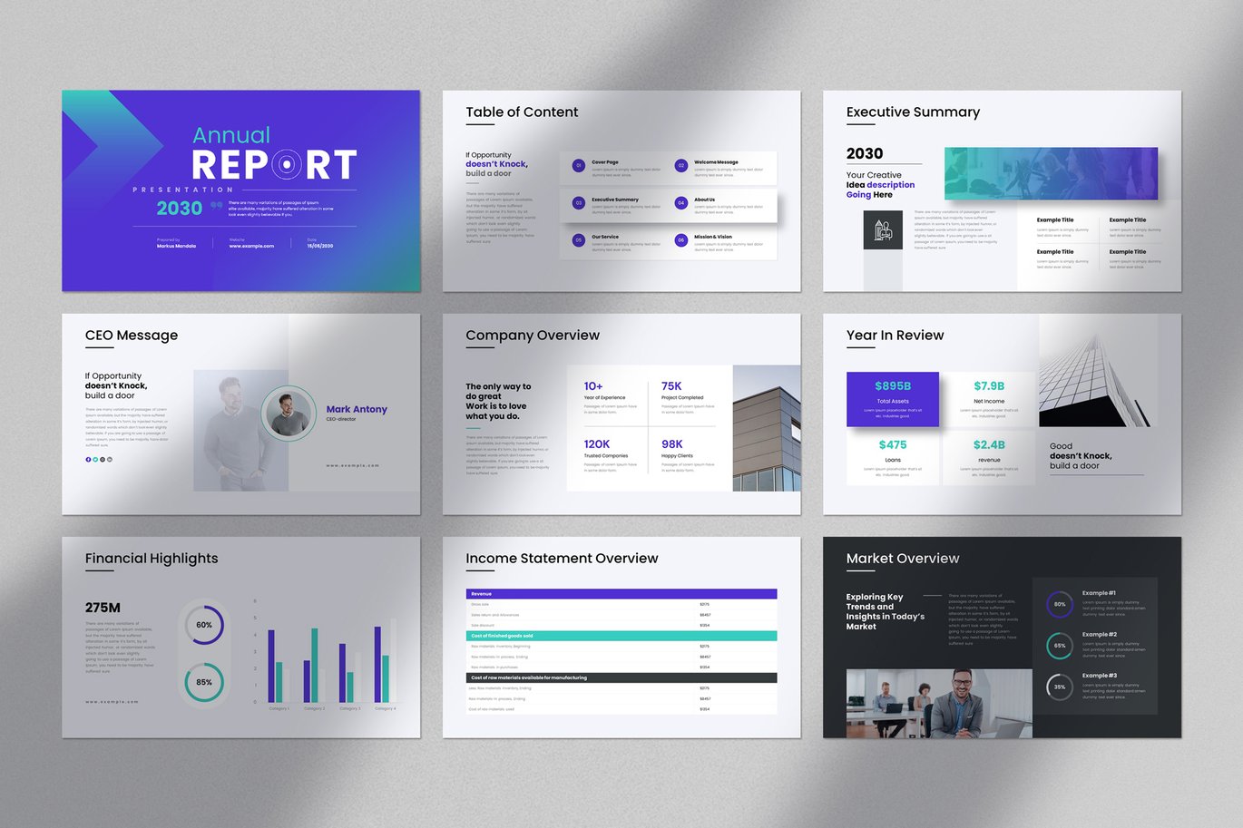 彩色创意年度报告总结数据图表PPT设计 Annual Report Colorful PowerPoint Design插图3 彩色创意年度报告总结数据图表PPT设计 Annual Report Colorful PowerPoint Design