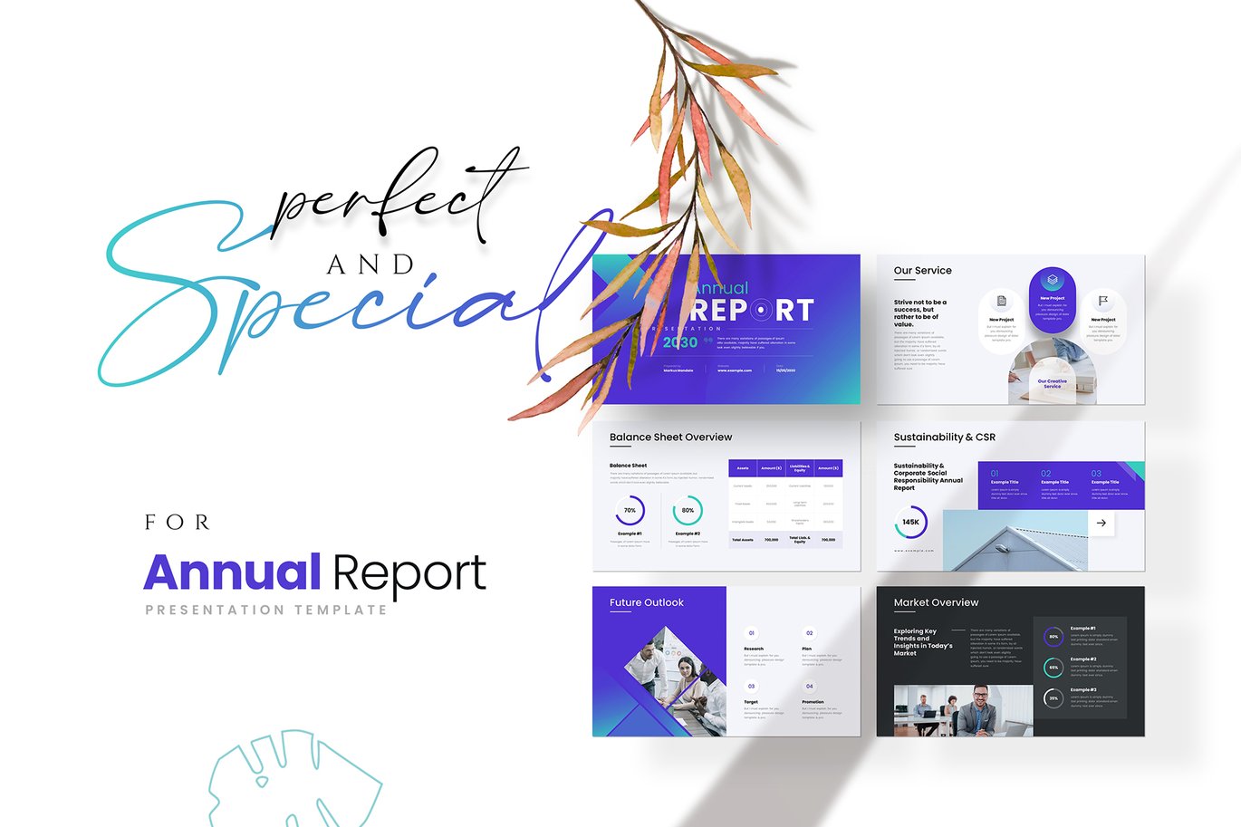 彩色创意年度报告总结数据图表PPT设计 Annual Report Colorful PowerPoint Design插图2 彩色创意年度报告总结数据图表PPT设计 Annual Report Colorful PowerPoint Design