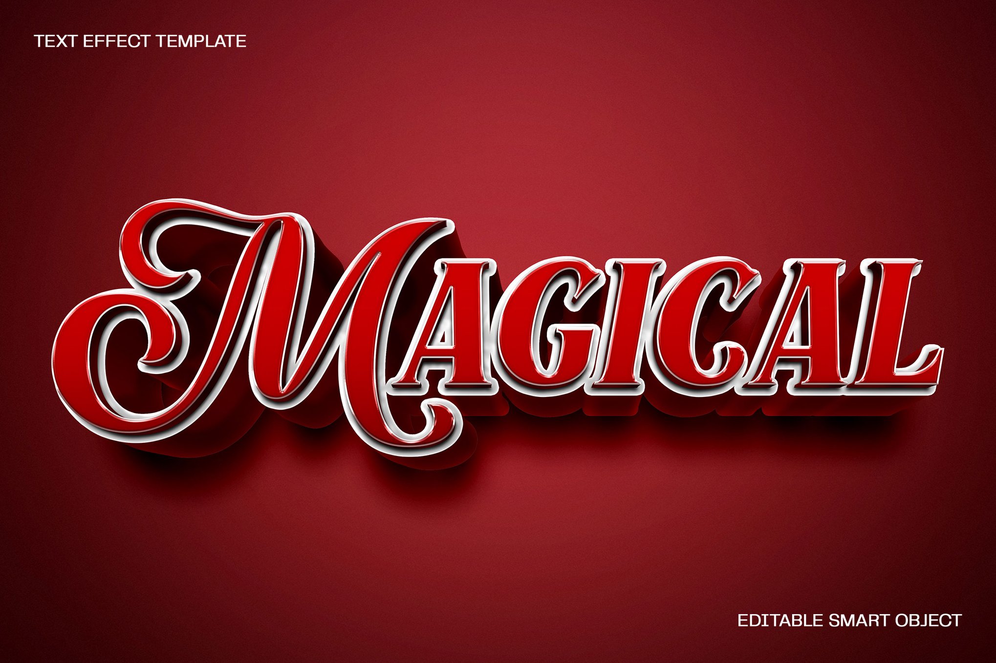 90年代复古奇幻文字效果PS样式 Magical 90s Retro Text Effect插图 90年代复古奇幻文字效果PS样式 Magical 90s Retro Text Effect