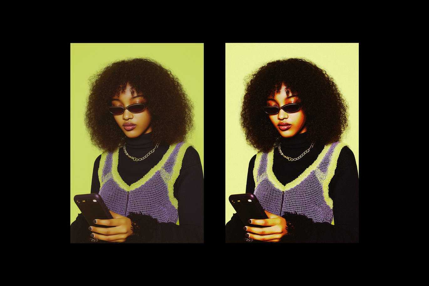 复古网点照片特效PS图层样式 Retro Halftone Photo Effect插图3 复古网点照片特效PS图层样式 Retro Halftone Photo Effect