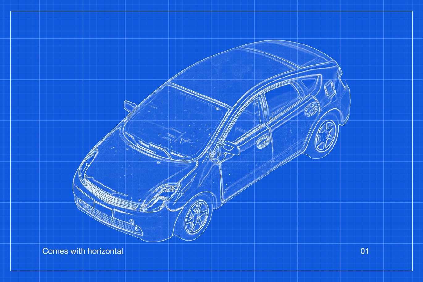 蓝图素描照片特效PS图层样式 Blueprint Sketch Photo Effect插图4 蓝图素描照片特效PS图层样式 Blueprint Sketch Photo Effect