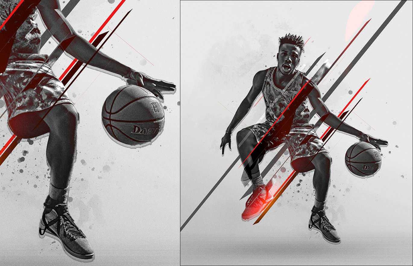 动态运动风海报照片特效PS图层样式 Dynamic Sport Poster Photo Effect插图3 动态运动风海报照片特效PS图层样式 Dynamic Sport Poster Photo Effect