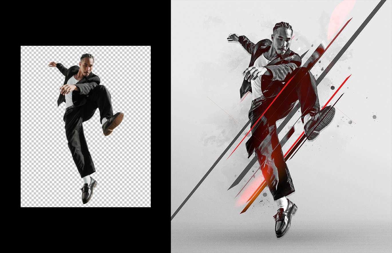 动态运动风海报照片特效PS图层样式 Dynamic Sport Poster Photo Effect插图4 动态运动风海报照片特效PS图层样式 Dynamic Sport Poster Photo Effect