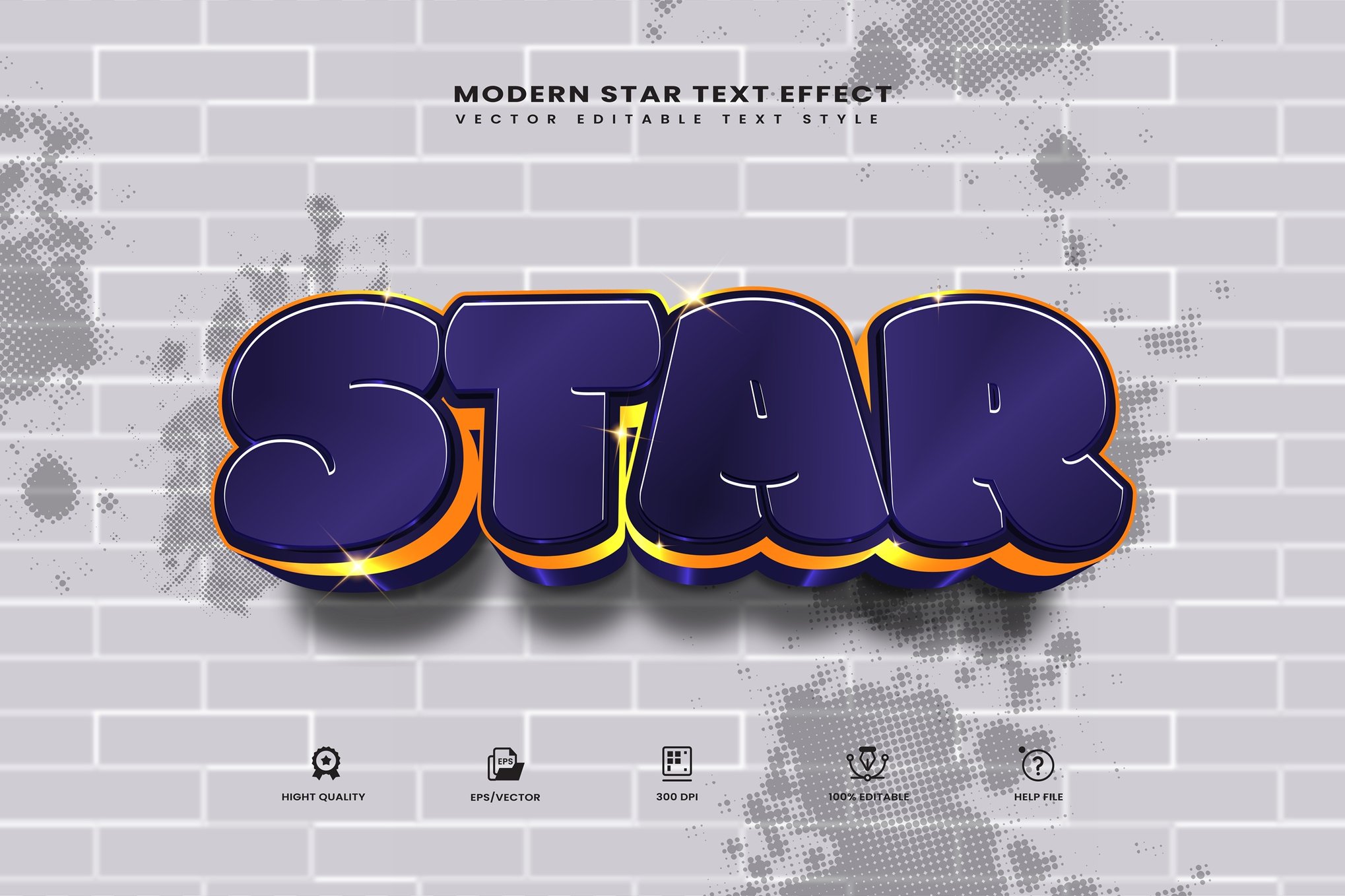 现代急速AI文字效果矢量素材 Modern Rush Editable Text Effect插图 现代急速AI文字效果矢量素材 Modern Rush Editable Text Effect