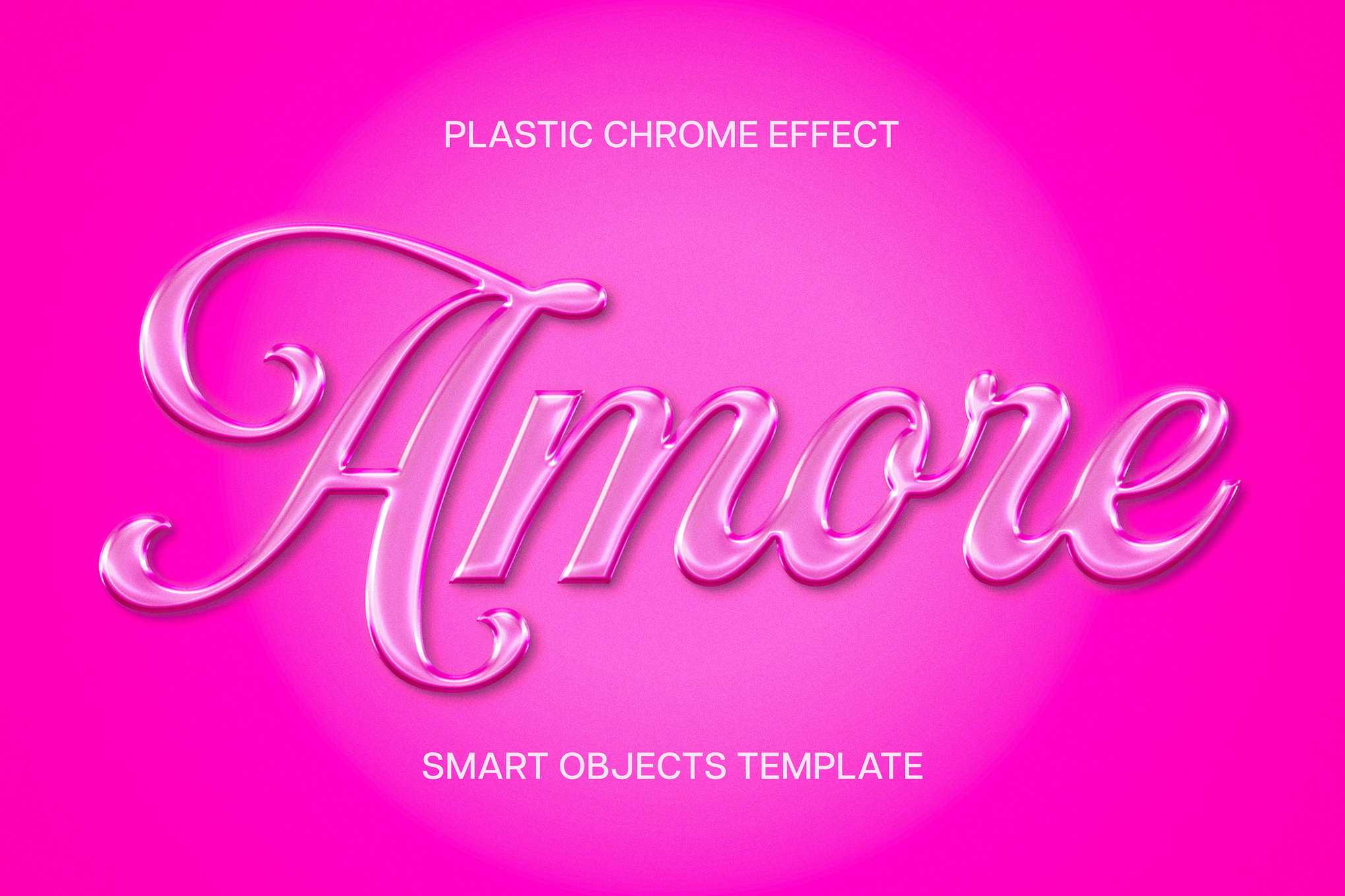 粉色塑料PS文字效果(含图层样式) Pink Plastic Text Effect插图 粉色塑料PS文字效果(含图层样式) Pink Plastic Text Effect