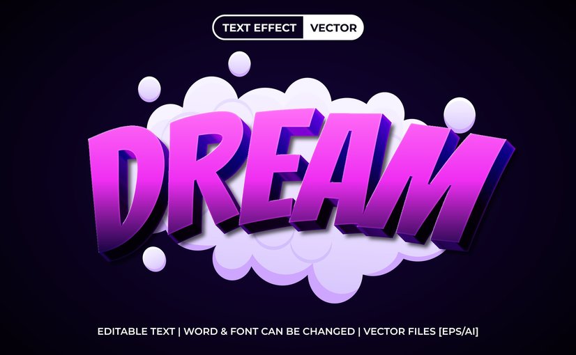 梦幻光影PS文字效果(含图层样式) Dream Text Effect