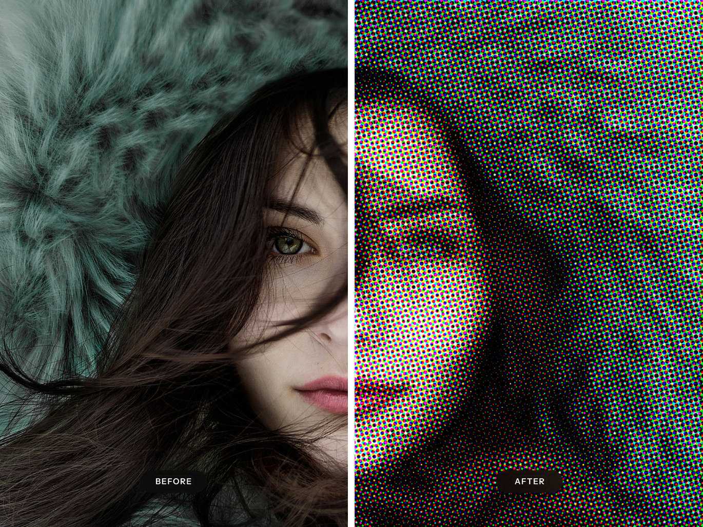 杂志印刷照片特效PS图层样式 Magazine Print Photo Effect插图1 杂志印刷照片特效PS图层样式 Magazine Print Photo Effect