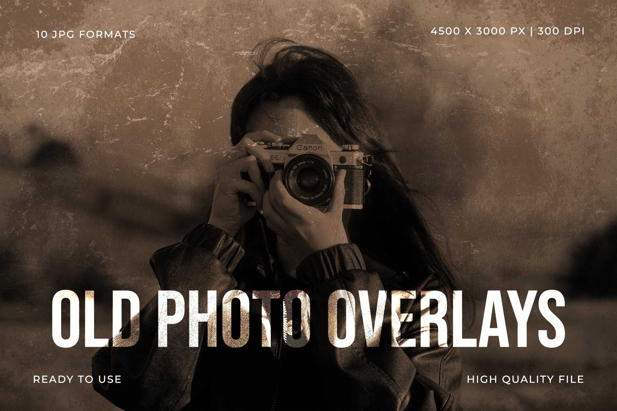 10款老旧照片叠加纹理素材 Old Photo Overlays 10 Textures ft. overlay &yyth插图 10款老旧照片叠加纹理素材 Old Photo Overlays 10 Textures ft. overlay &yyth