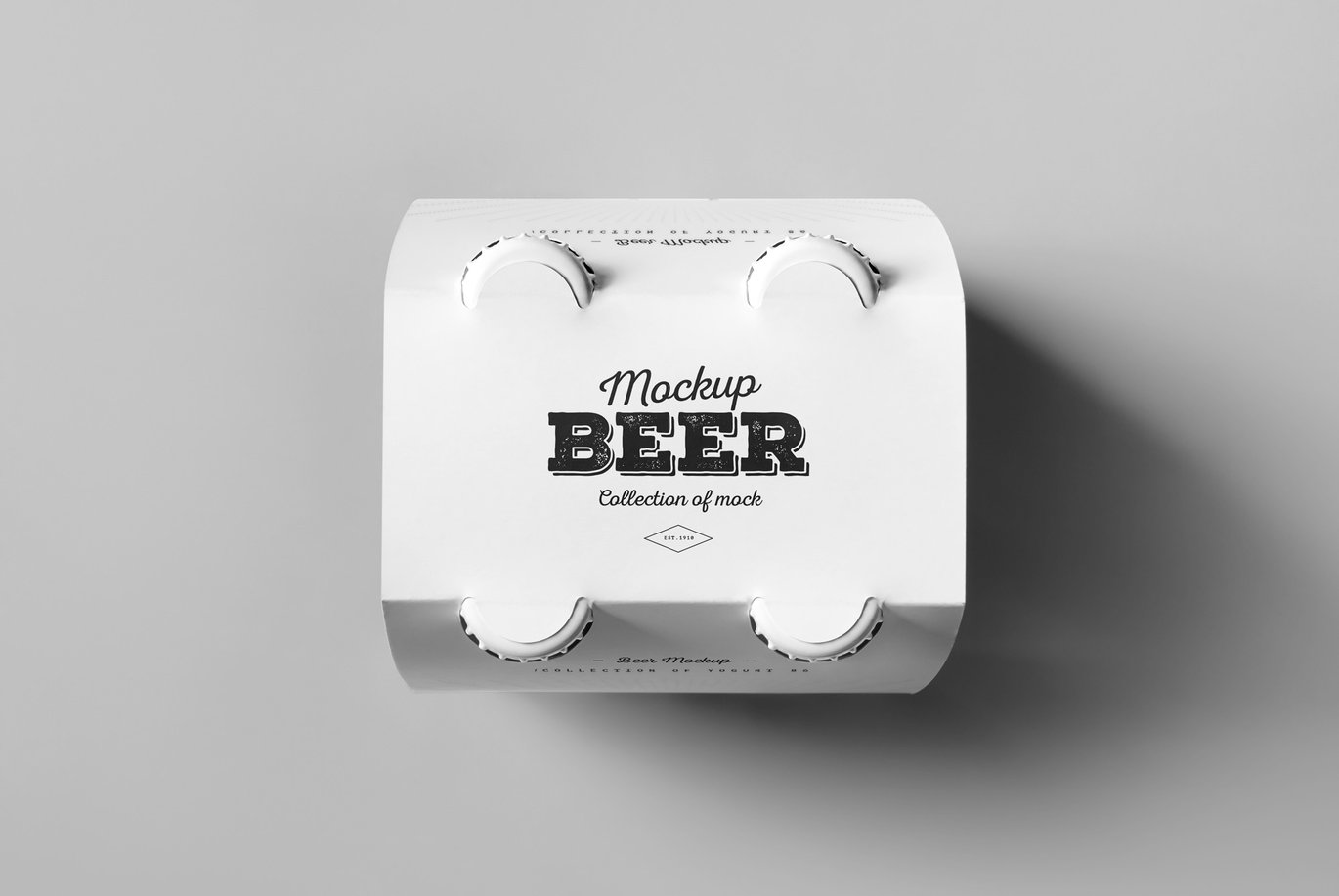 啤酒瓶饮品包装展示样机 Beer Bottle Mockup