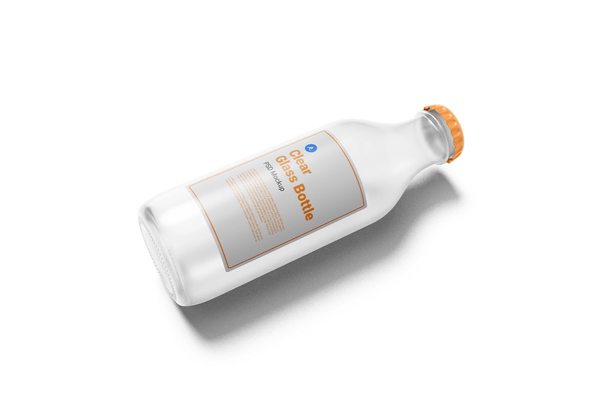 %title插图%num 透明玻璃瓶第二版场景样机 Clear Glass Bottle Vol.2 Scene Mockup