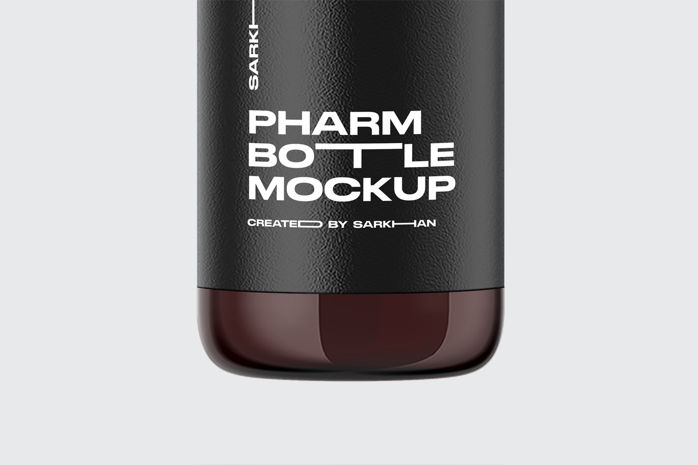 %title插图%num 药业玻璃瓶包装展示样机 Pharm Glass Bottle Mockup