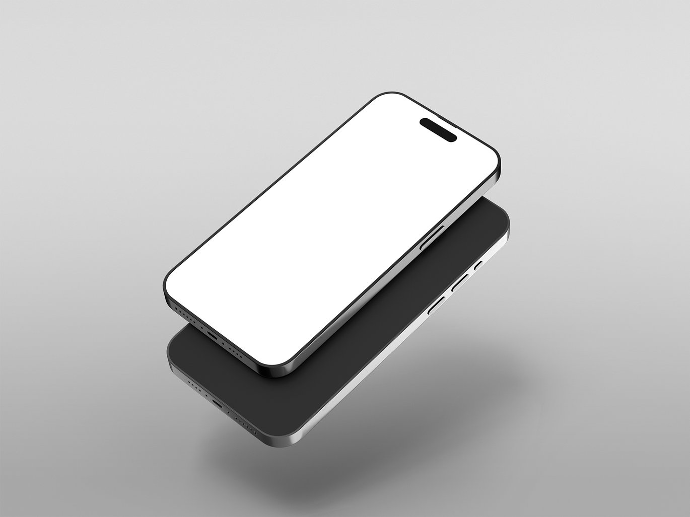 iPhone 15 Pro Max智能手机屏幕样机套装 iPhone 15 Pro Max Smartphone Screen Mockup Set插图1 iPhone 15 Pro Max智能手机屏幕样机套装 iPhone 15 Pro Max Smartphone Screen Mockup Set