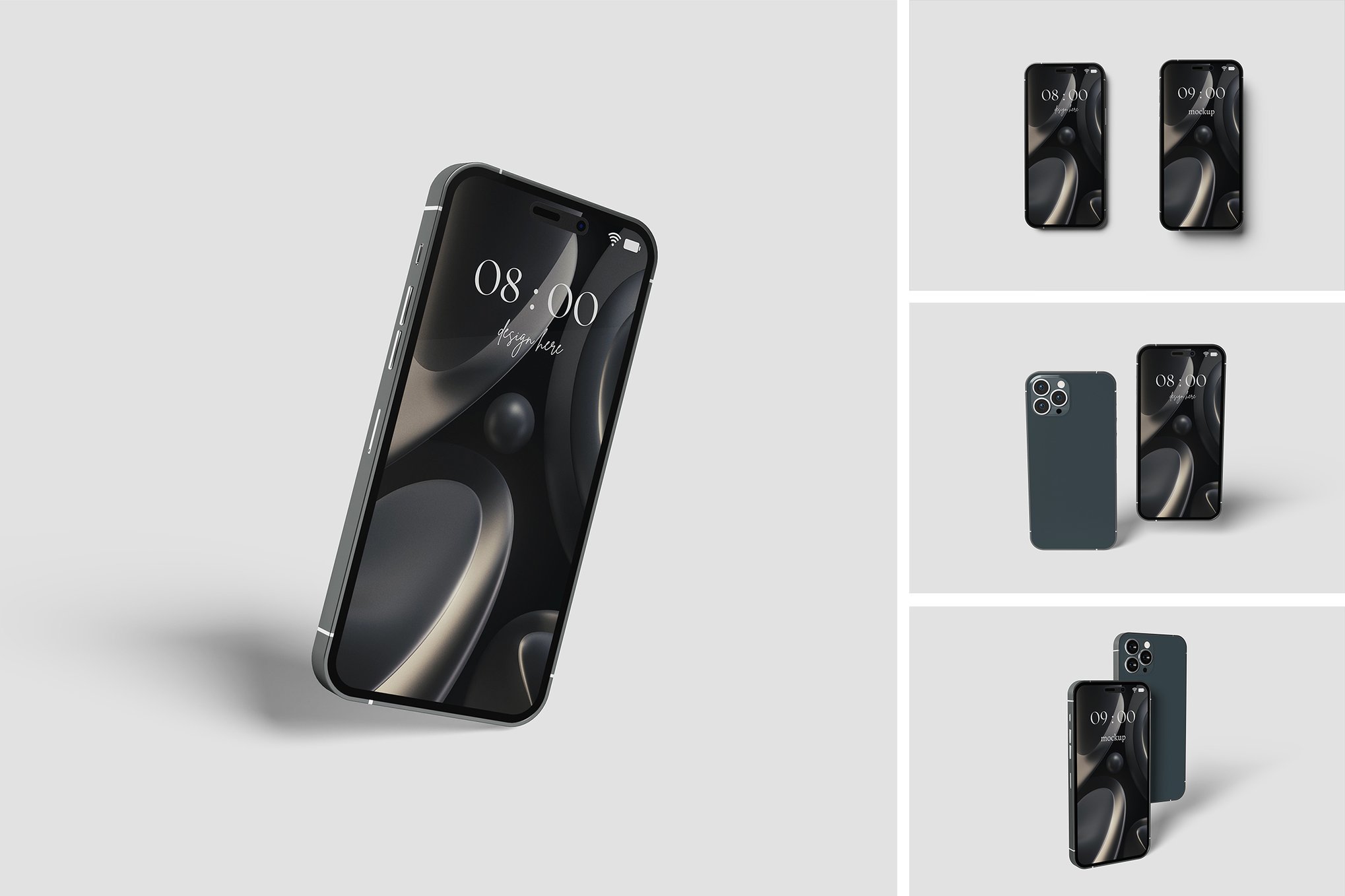iPhone 14 Pro Max模型产品样机素材 iPhone 14 Pro Max Mockup_ Product Mockups插图 iPhone 14 Pro Max模型产品样机素材 iPhone 14 Pro Max Mockup_ Product Mockups