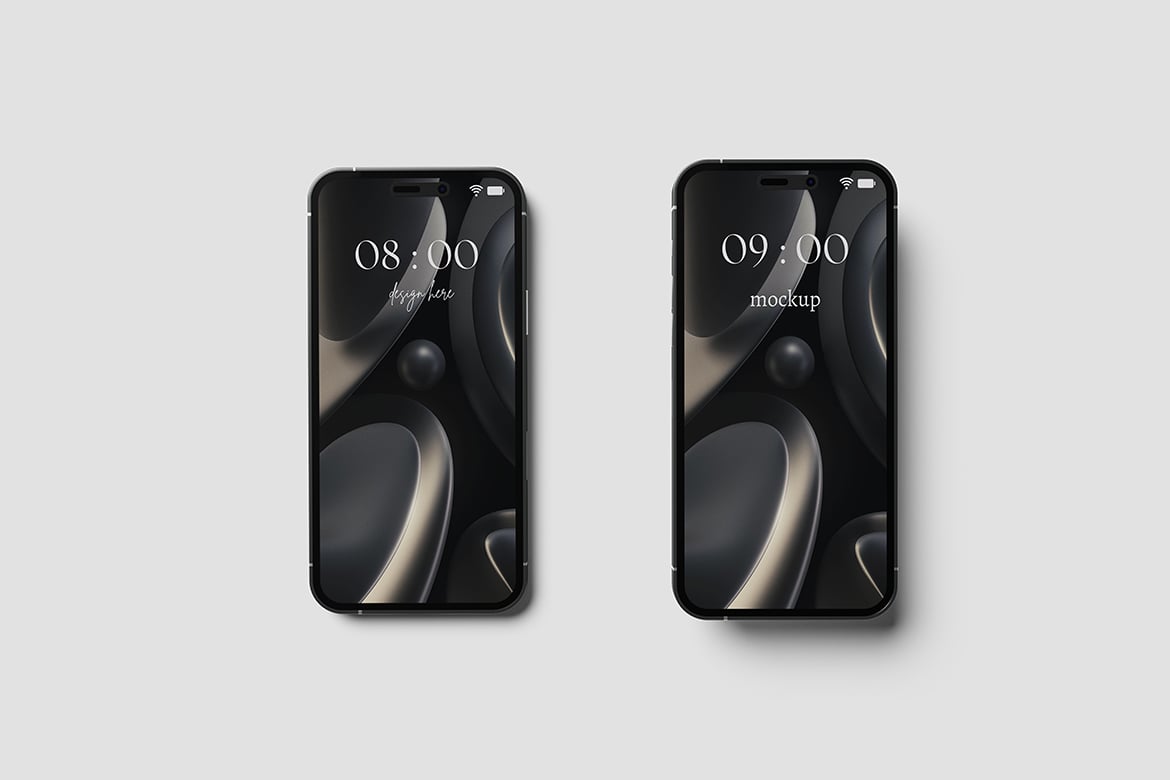 iPhone 14 Pro Max模型产品样机素材 iPhone 14 Pro Max Mockup_ Product Mockups插图2 iPhone 14 Pro Max模型产品样机素材 iPhone 14 Pro Max Mockup_ Product Mockups