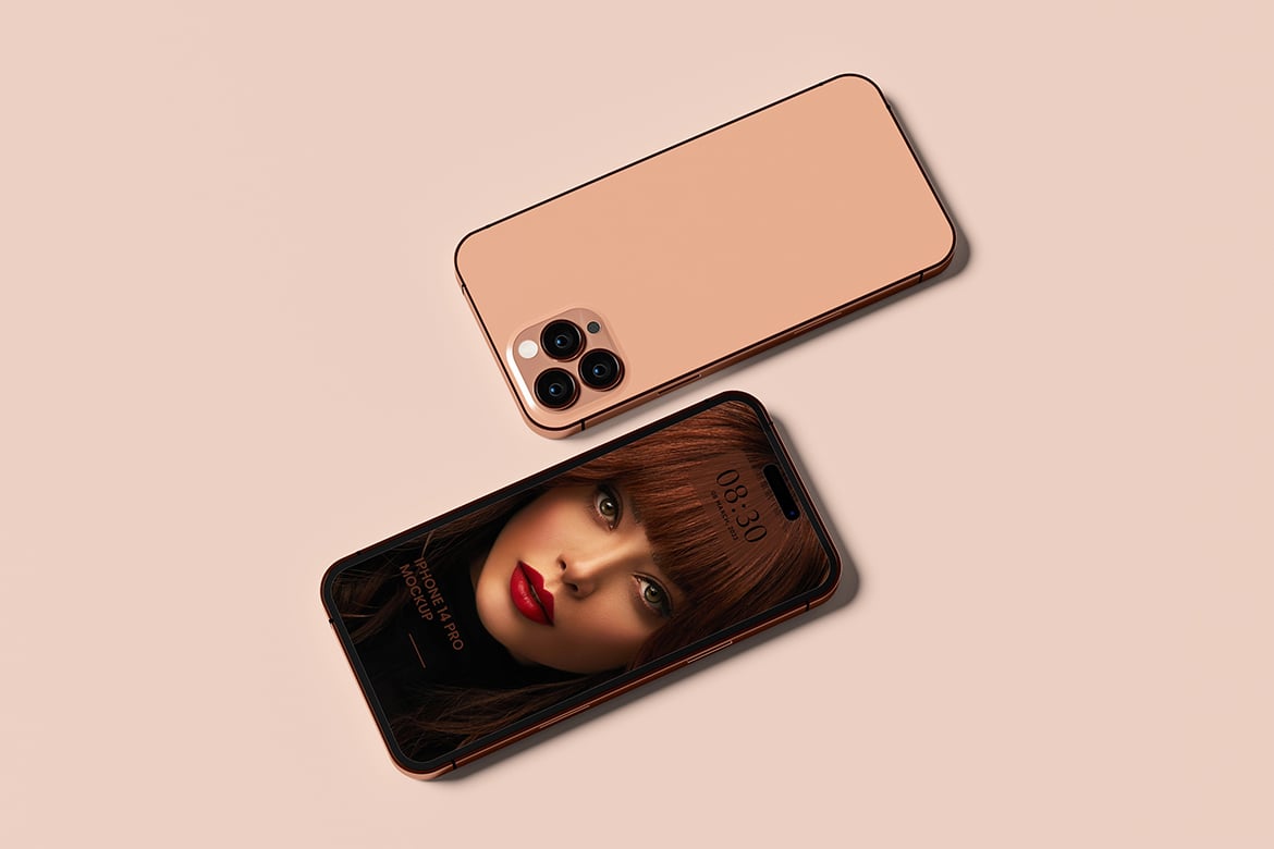 iPhone 14 Pro Max模型样机素材 iPhone 14 Pro Max Mockup_ Product Mockups插图1 iPhone 14 Pro Max模型样机素材 iPhone 14 Pro Max Mockup_ Product Mockups