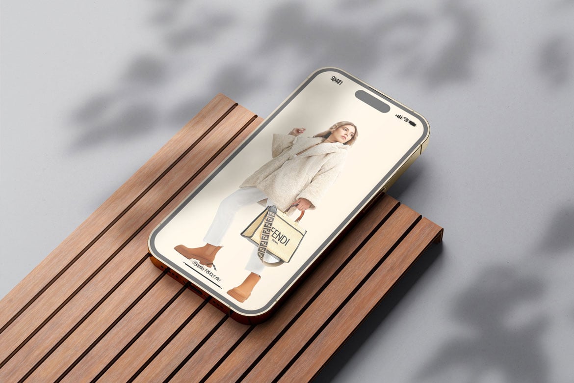iPhone 14 Pro屏幕设计展示样机 Phone 14 Pro Mockup_ Product Mockups插图3 iPhone 14 Pro屏幕设计展示样机 Phone 14 Pro Mockup_ Product Mockups
