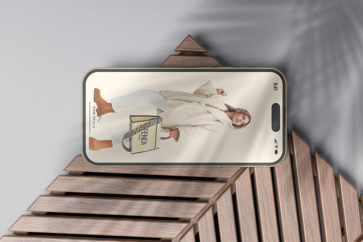 iPhone 14 Pro屏幕设计展示样机 Phone 14 Pro Mockup_ Product Mockups插图4 iPhone 14 Pro屏幕设计展示样机 Phone 14 Pro Mockup_ Product Mockups