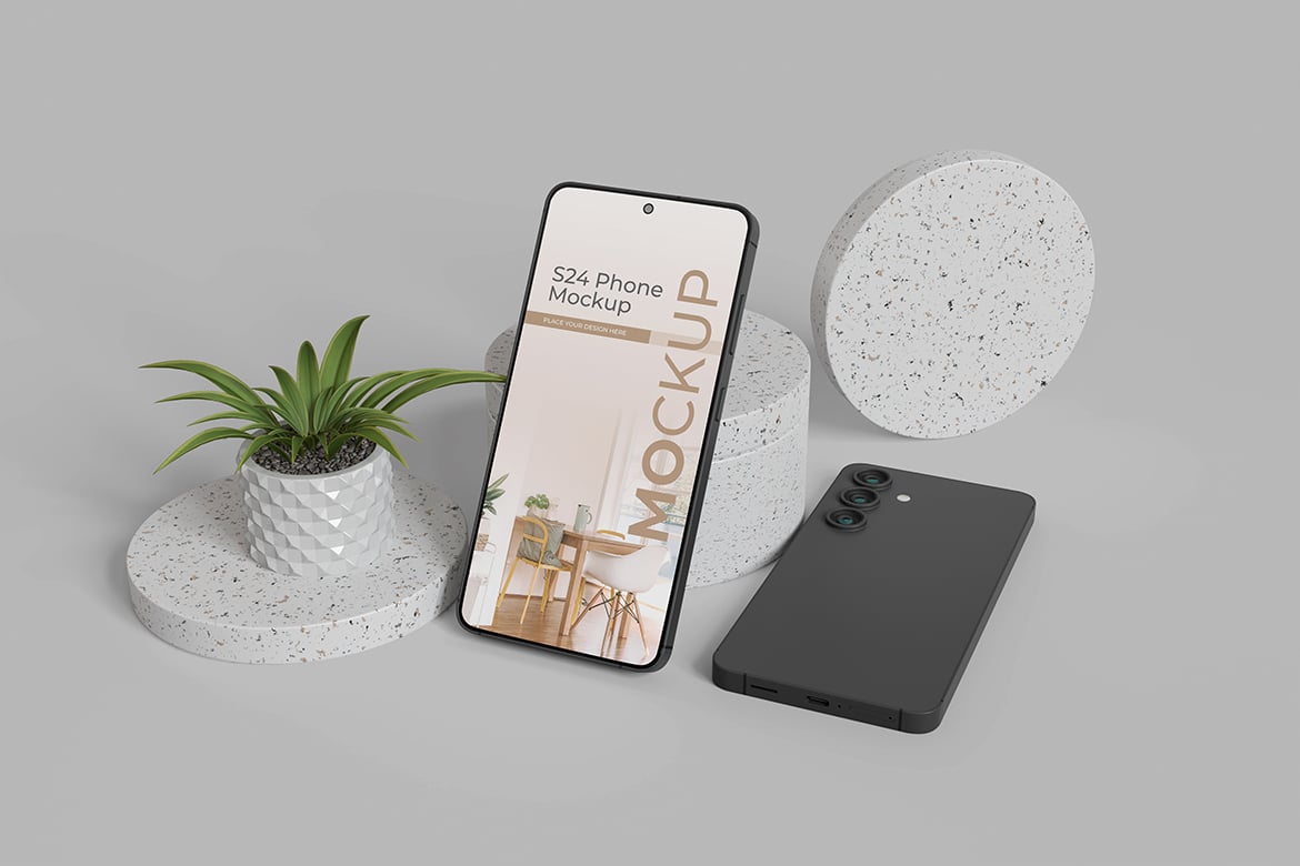iPhone与手机设备样机模板 Smartphone Mockup_ Product Mockups ft插图1 iPhone与手机设备样机模板 Smartphone Mockup_ Product Mockups ft