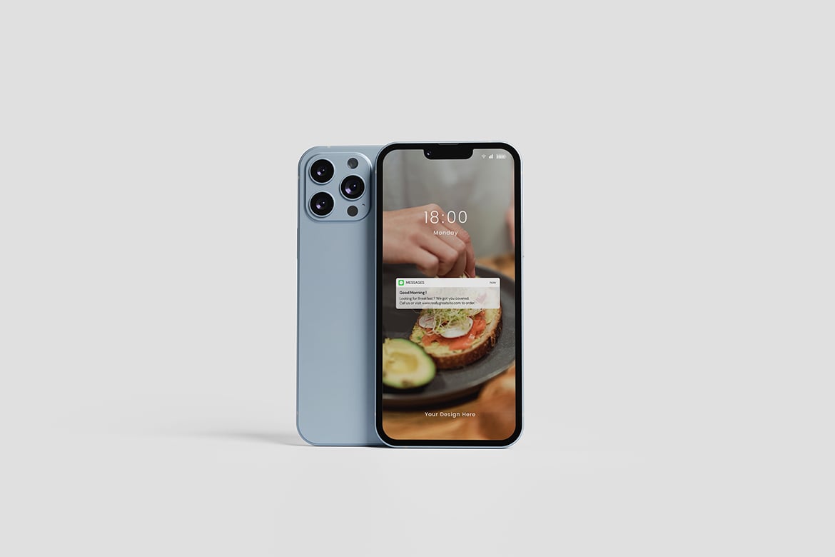 iPhone 13 Pro设计样机模板 iPhone 13 Pro Mockup_ Product Mockups插图1 iPhone 13 Pro设计样机模板 iPhone 13 Pro Mockup_ Product Mockups