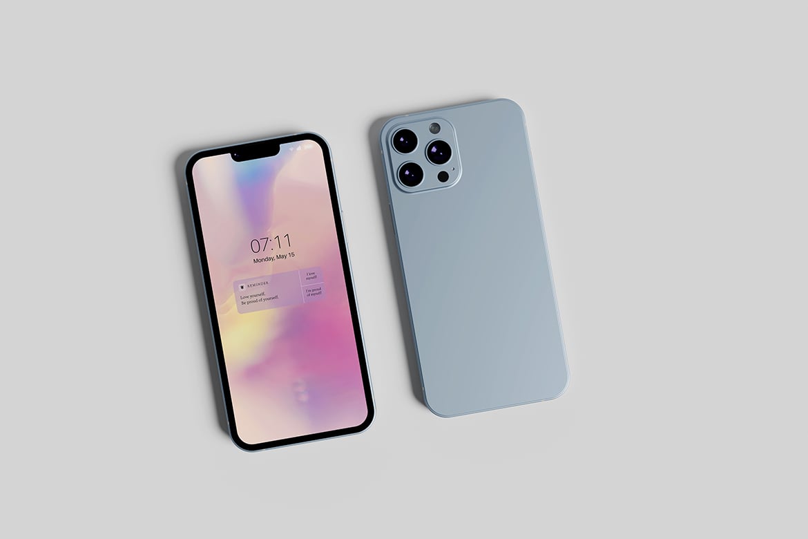 iPhone 13 Pro设计样机模板 iPhone 13 Pro Mockup_ Product Mockups插图6 iPhone 13 Pro设计样机模板 iPhone 13 Pro Mockup_ Product Mockups
