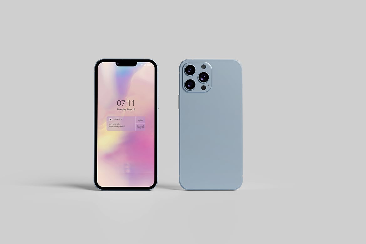 iPhone 13 Pro设计样机模板 iPhone 13 Pro Mockup_ Product Mockups插图4 iPhone 13 Pro设计样机模板 iPhone 13 Pro Mockup_ Product Mockups