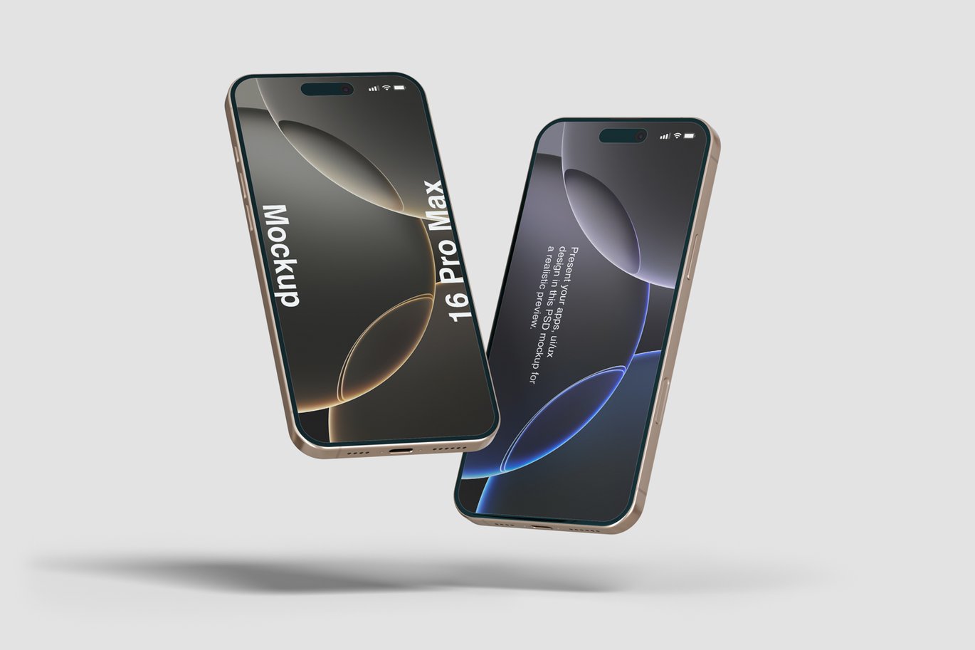 iPhone 16 Pro Max概念设计样机 iPhone 16 Pro Max Mockups插图1 iPhone 16 Pro Max概念设计样机 iPhone 16 Pro Max Mockups
