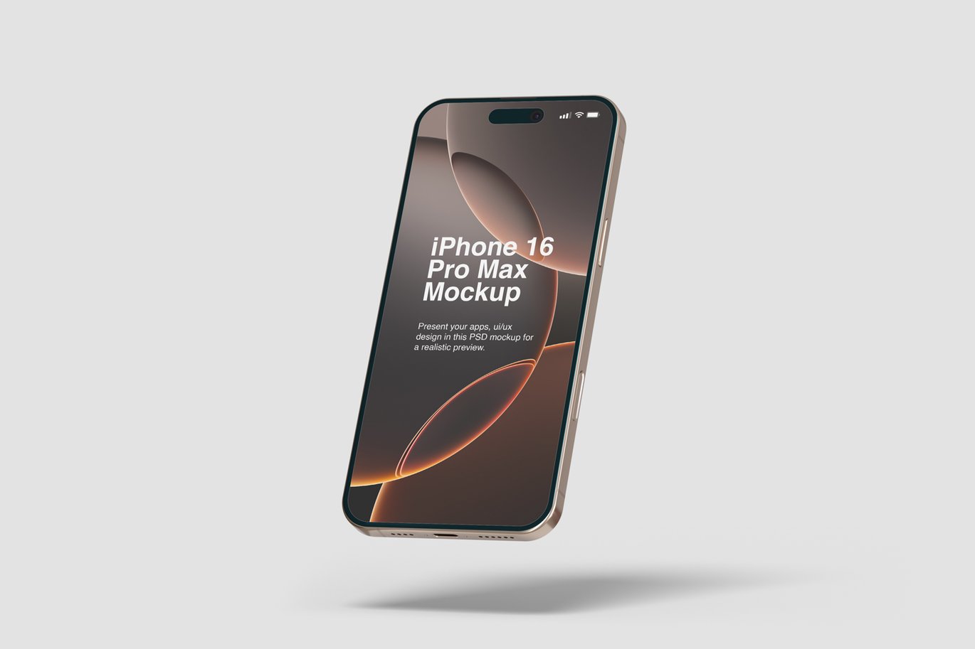 iPhone 16 Pro Max概念设计样机 iPhone 16 Pro Max Mockups插图10 iPhone 16 Pro Max概念设计样机 iPhone 16 Pro Max Mockups