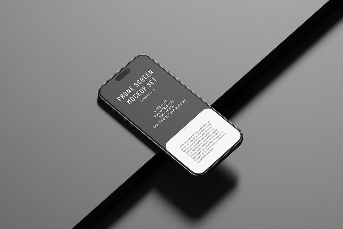 iPhone 15 Pro Max屏幕样机组合 iPhone 15 Pro Max Screen Mockup Set插图1 iPhone 15 Pro Max屏幕样机组合 iPhone 15 Pro Max Screen Mockup Set
