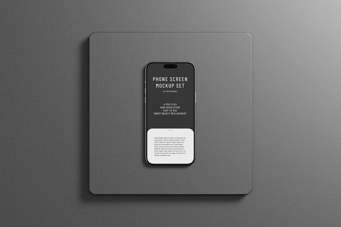 iPhone 15 Pro Max屏幕样机组合 iPhone 15 Pro Max Screen Mockup Set插图4 iPhone 15 Pro Max屏幕样机组合 iPhone 15 Pro Max Screen Mockup Set
