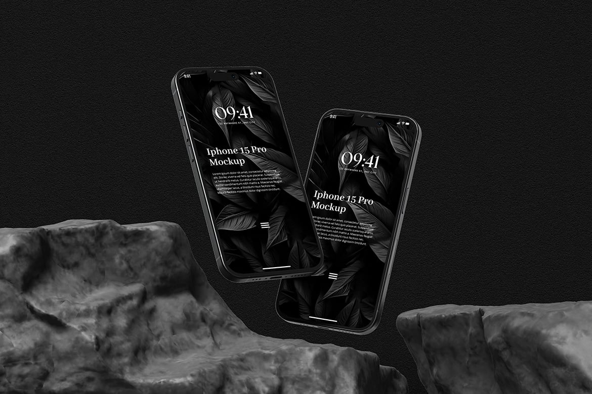 iPhone 15 Pro多角度样机套装 iPhone 15 Pro Mockup Set插图1 iPhone 15 Pro多角度样机套装 iPhone 15 Pro Mockup Set