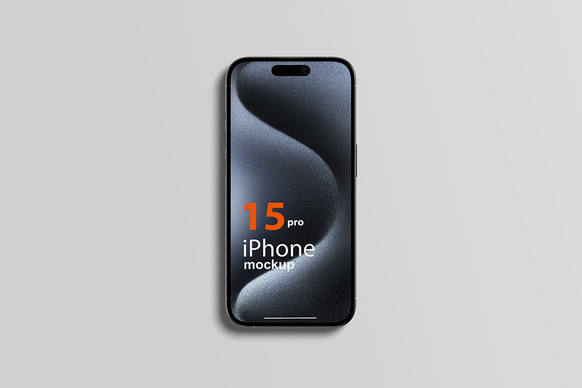 iPhone 15 Pro高端展示样机 iPhone 15 Pro Mockup插图1 iPhone 15 Pro高端展示样机 iPhone 15 Pro Mockup